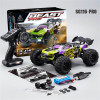 Машинка на радиоуправлении ZLL SG116 PRO 1:16 Green/Purple — RC монстр-трак 4WD с полностью пропорциональным управлением, скоростью до 40 км/ч, до 30 минут работы и дальностью управления до 150 м